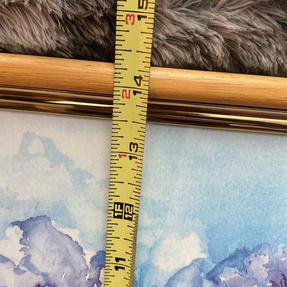 Floral Watercolor Art in Wooden Serving Tray made in Vancouver - Picture 15 of 16